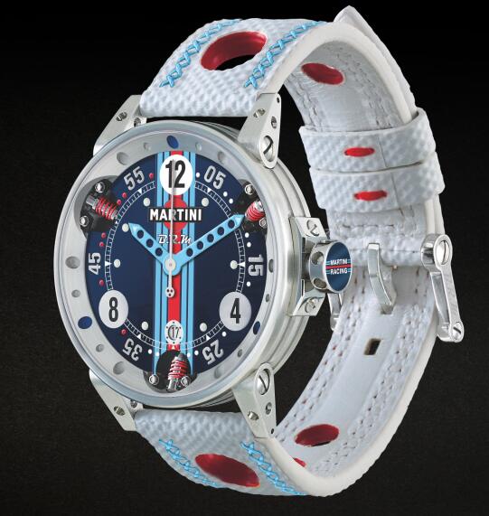 Replica BRM Watch Martini Racing V6-44-SA-MR-02